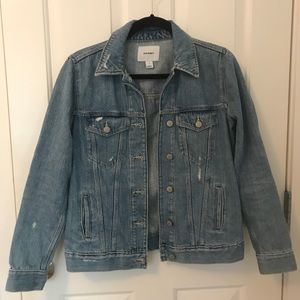 Distressed Jean Jacket